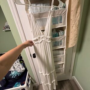 White Ivory Maxi Dress